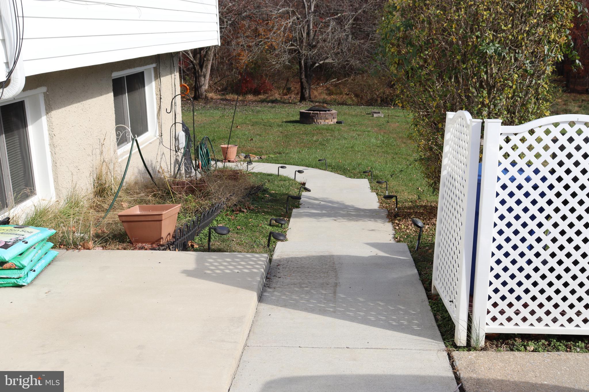 6816 Fox Meadow Road Gwynn Oak, MD 21207 - Photo 11 of 51 Newly Poured Walkway to Rear
