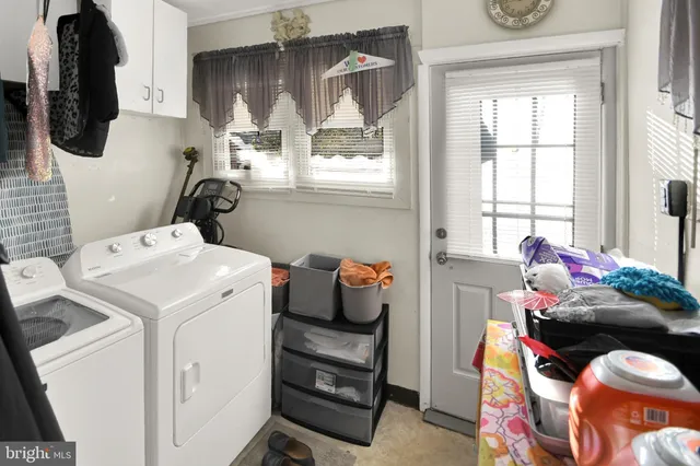 a room with storage and utility