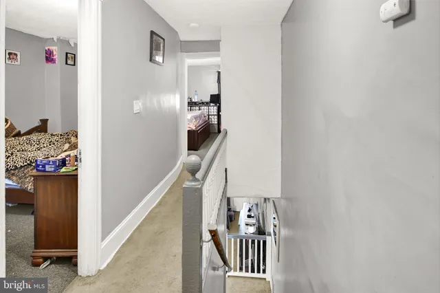 a view of entryway and hall