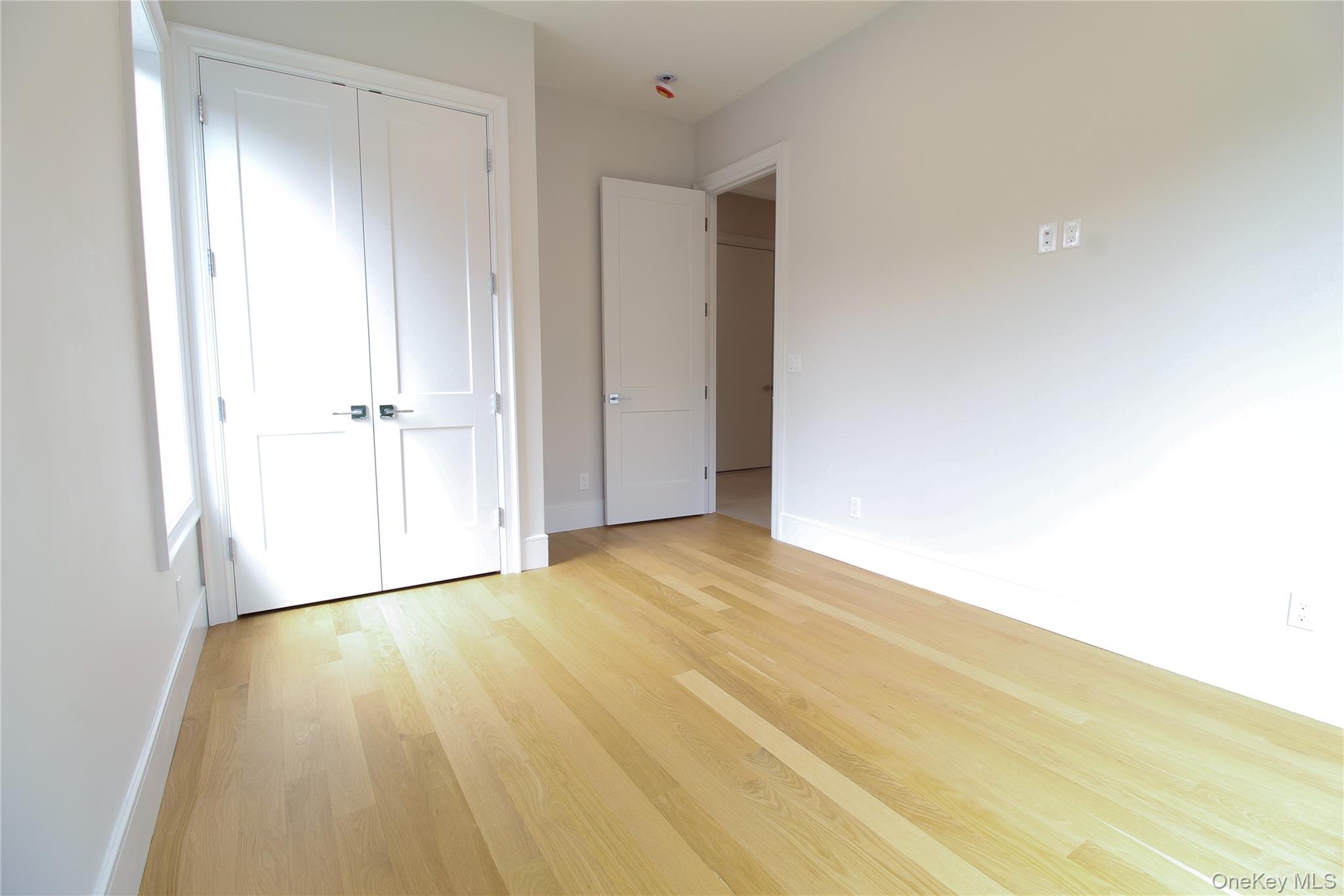 8 Sealy Drive Lawrence, NY 11559 - Photo 17 of 49 Unfurnished bedroom with light wood-style floors and a closet