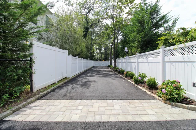 a view of a street with a road