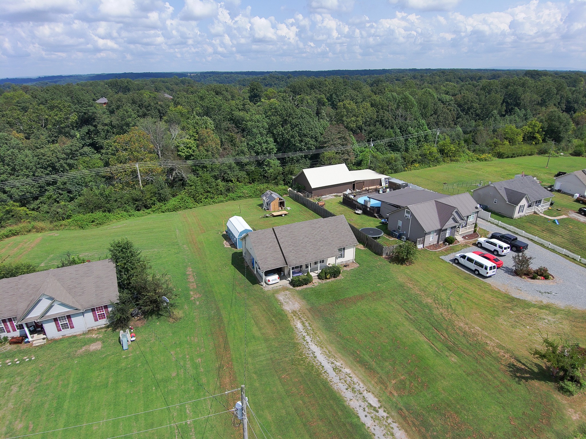 236 East Prospect Road Fayetteville, TN 37334 - Photo 5 of 29 an aerial view of a house with a garden