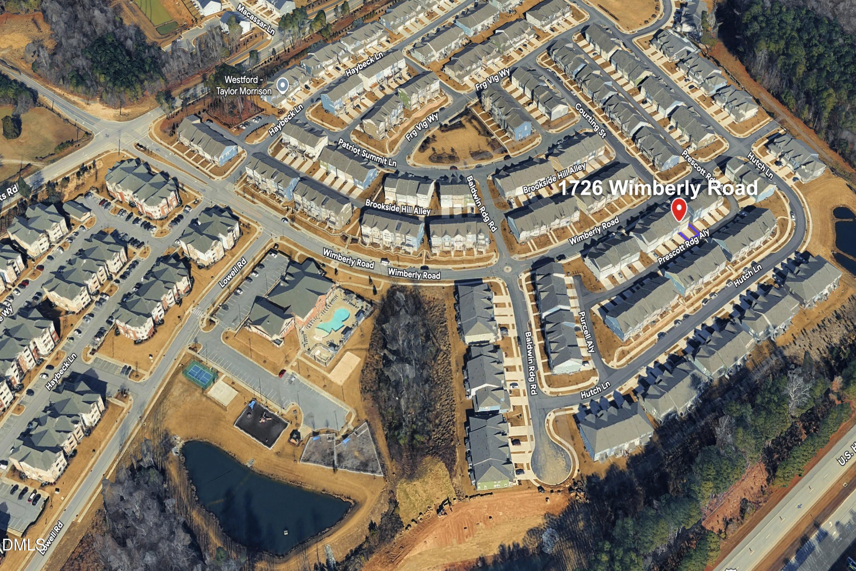 1726 Wimberly Road Apex, NC 27523 - Photo 31 of 32 AerialView