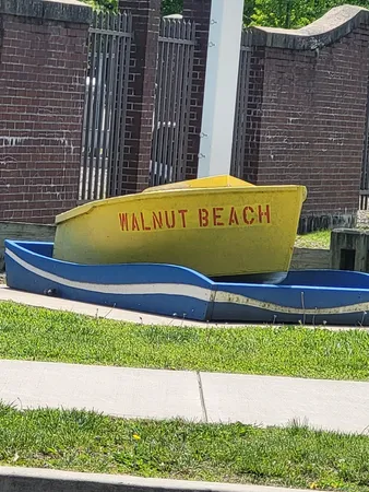 a sign on the side of a building