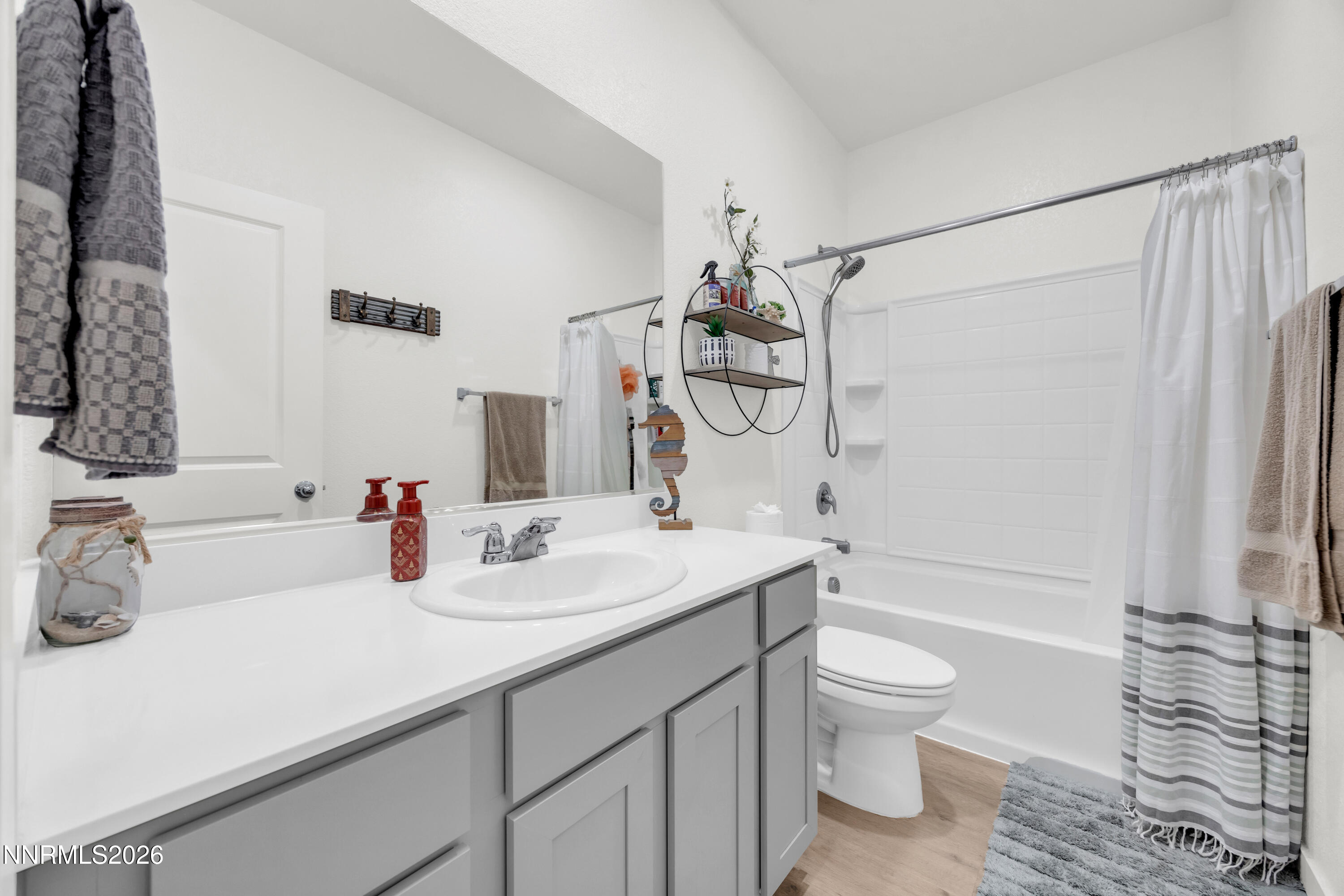 737 Butte Crk Road Dayton, NV 89403 - Photo 17 of 34 a bathroom with a sink a toilet and shower