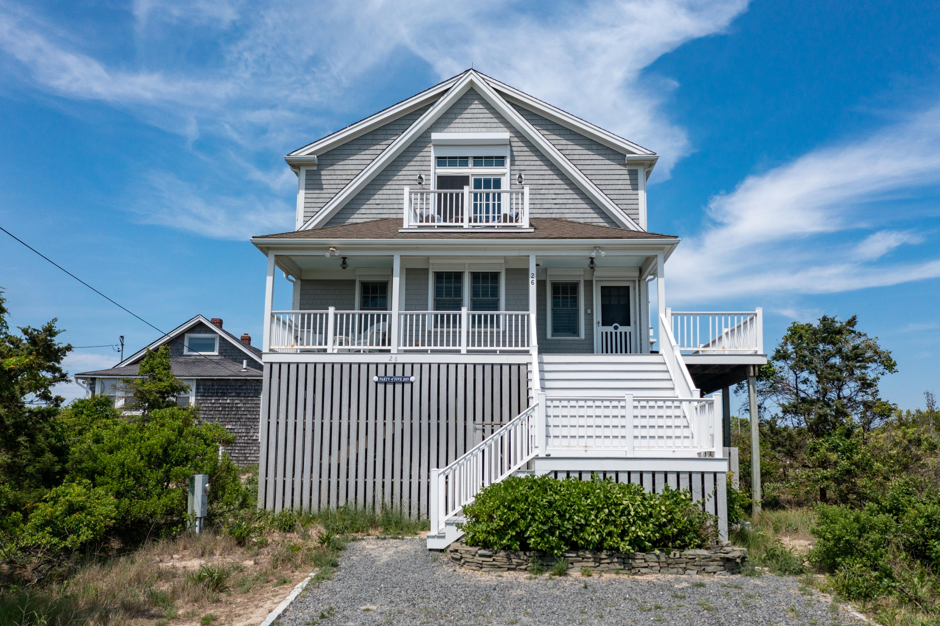 26 Salt Marsh Road East Sandwich, MA 02537 - Photo 22 of 31 a front view of a house with a garden
