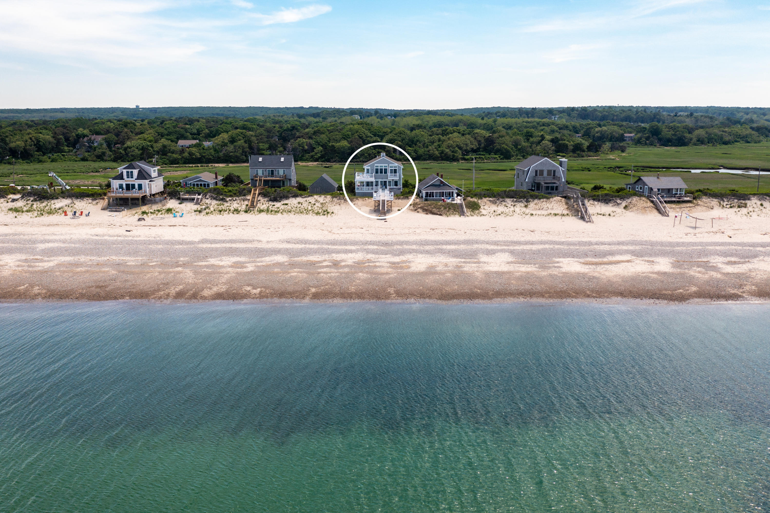 26 Salt Marsh Road East Sandwich, MA 02537 - Photo 28 of 31 a view of a lake with a mountain in the background
