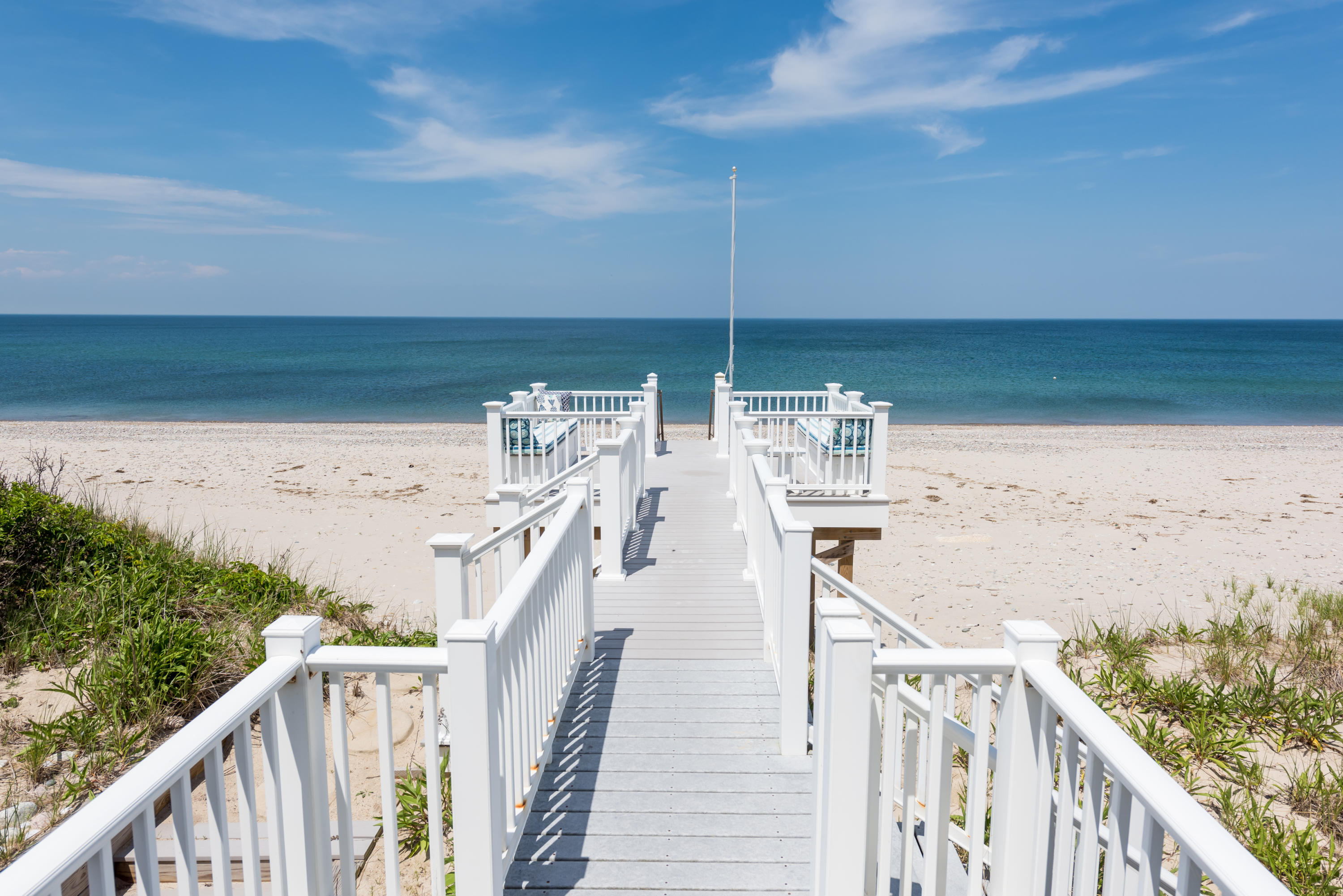 26 Salt Marsh Road East Sandwich, MA 02537 - Photo 5 of 31 a balcony with an ocean view