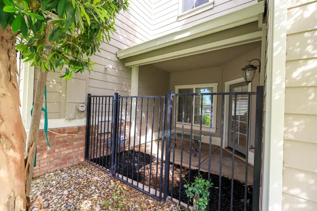 a view of a house with a balcony