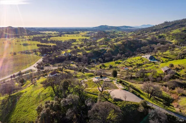 a view of lake and mountain