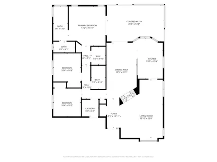 a picture of floor plan