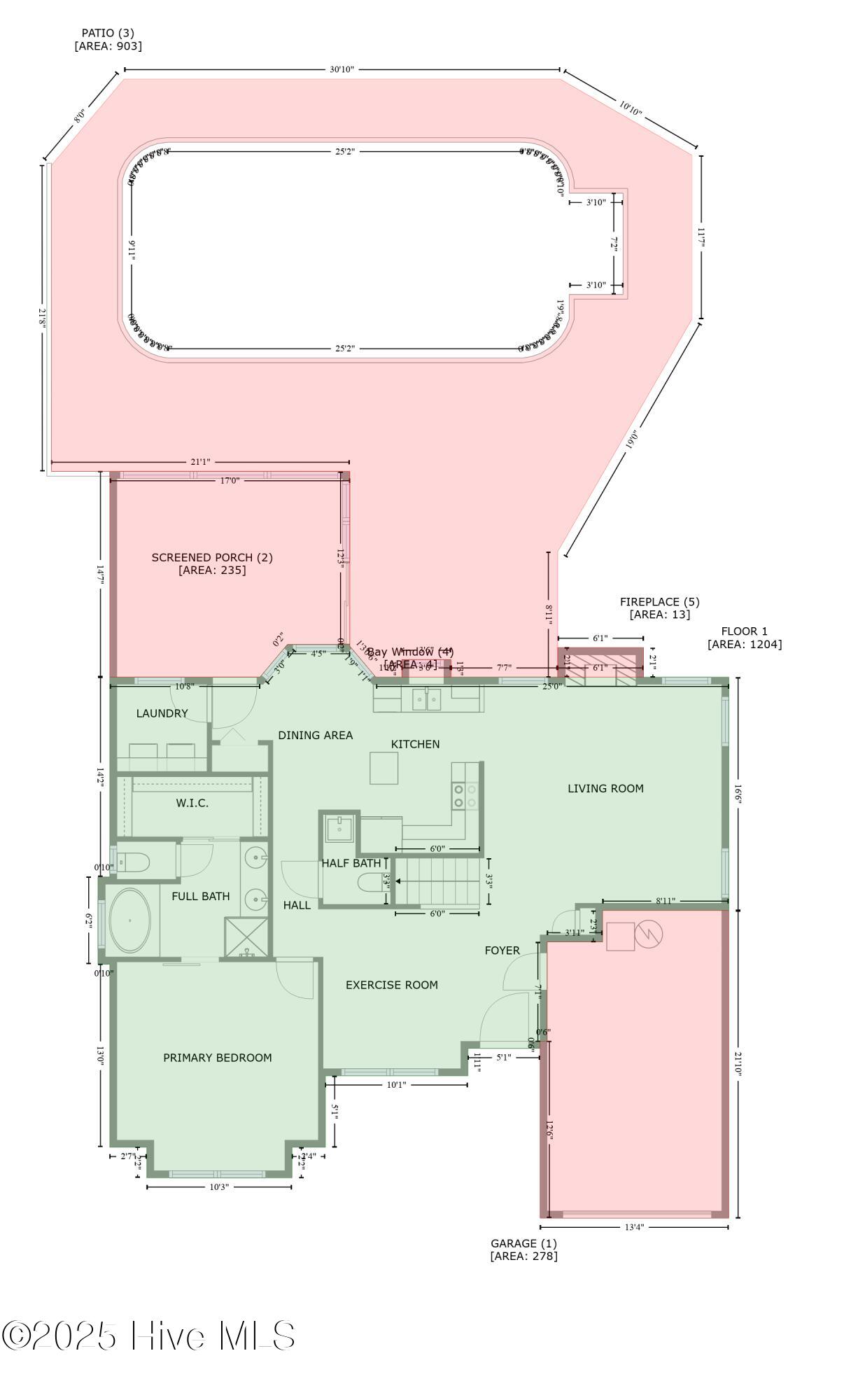 12200 Inglehurst Drive Raleigh, NC 27613 - Photo 42 of 53 GLA Report | First Floor