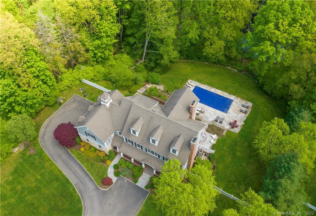 1072 Ridgefield Rd  Sited on 2.93 acres.