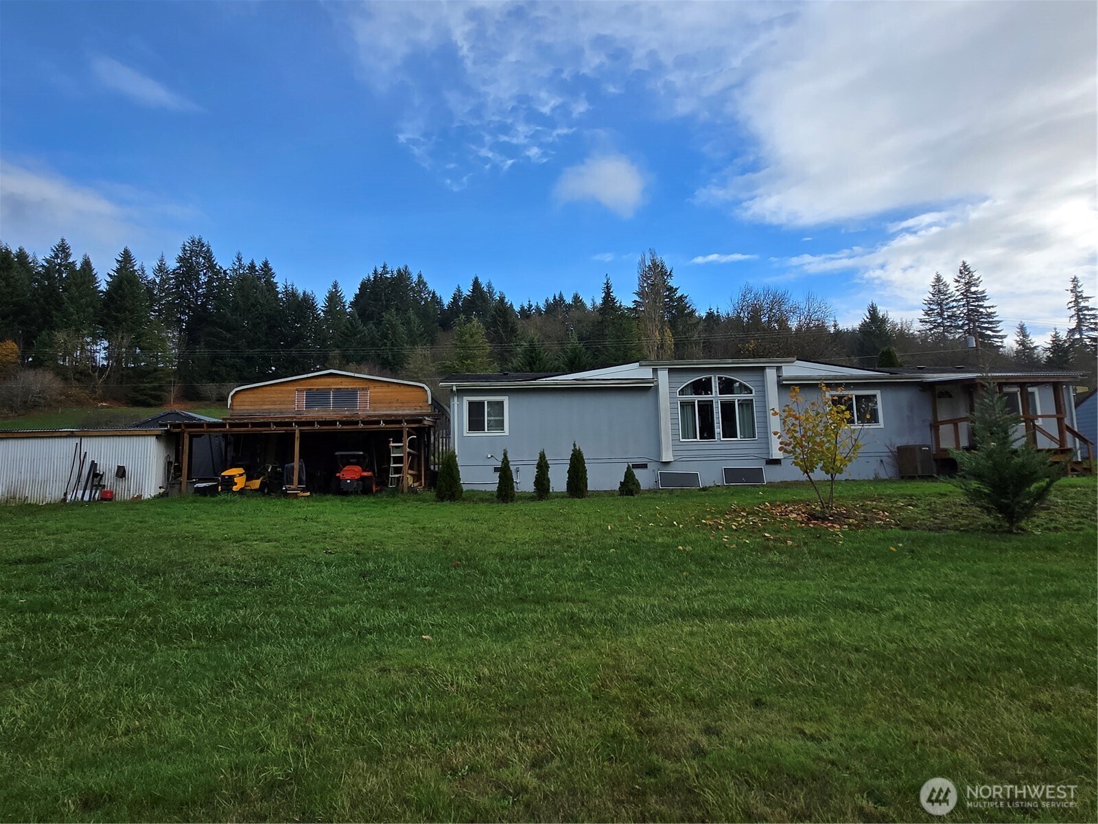 1466 Ferrier Road Winlock, WA 98596 - Photo 30 of 33 a view of a house with backyard