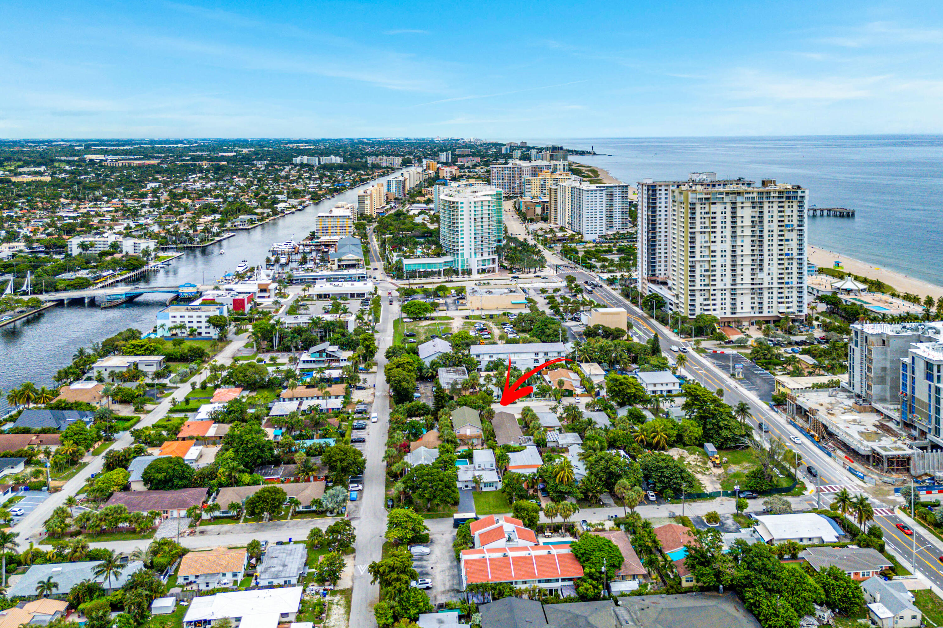 3308 Southeast 3rd Street Pompano Beach, FL 33062 - Photo 23 of 24 an aerial view of multiple house
