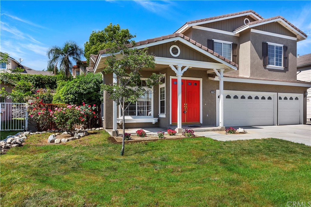 12358 High Horse Drive Rancho Cucamonga, CA 91739 - Photo 1 of 25 Inviting red doors welcome family and guests.