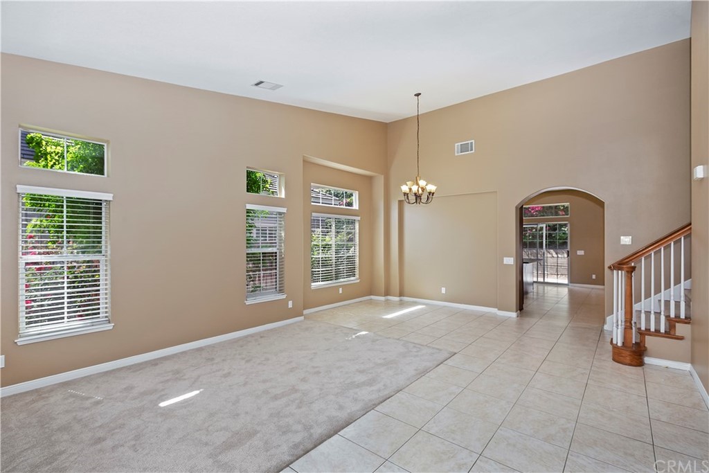 12358 High Horse Drive Rancho Cucamonga, CA 91739 - Photo 4 of 25 Open concept Living Room and Dining Room