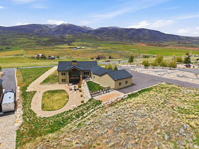 402 Shadow Hill Road Wanship, UT 84017 - Photo 82 of 90 View from above of property with a mountainous background