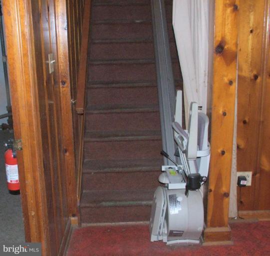 1101 Oakland Terrace Road Halethorpe, MD 21227 - Photo 16 of 21 Steps to Lower Level w/Chair Lift