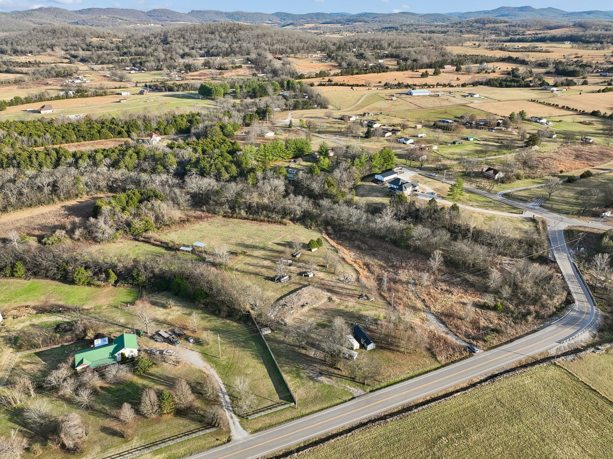 4155 Swindle Hollow Road Lebanon, TN 37090 - Photo 21 of 27 an aerial view of residential houses with outdoor space