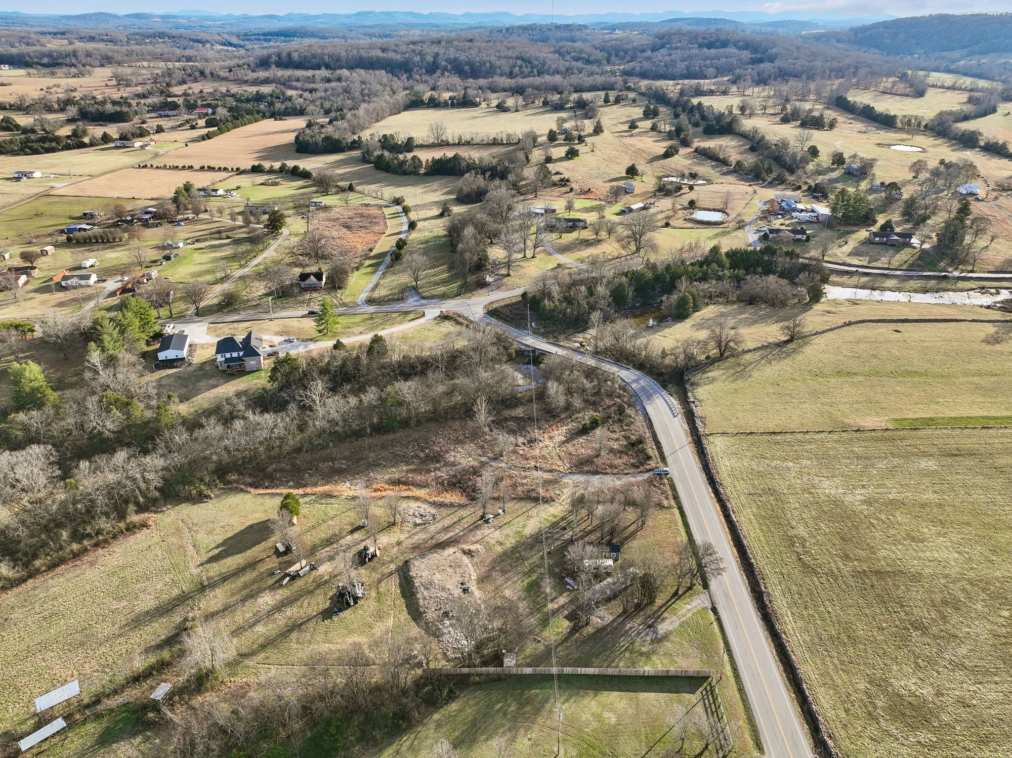 4155 Swindle Hollow Road Lebanon, TN 37090 - Photo 22 of 27 an aerial view of residential houses with outdoor space