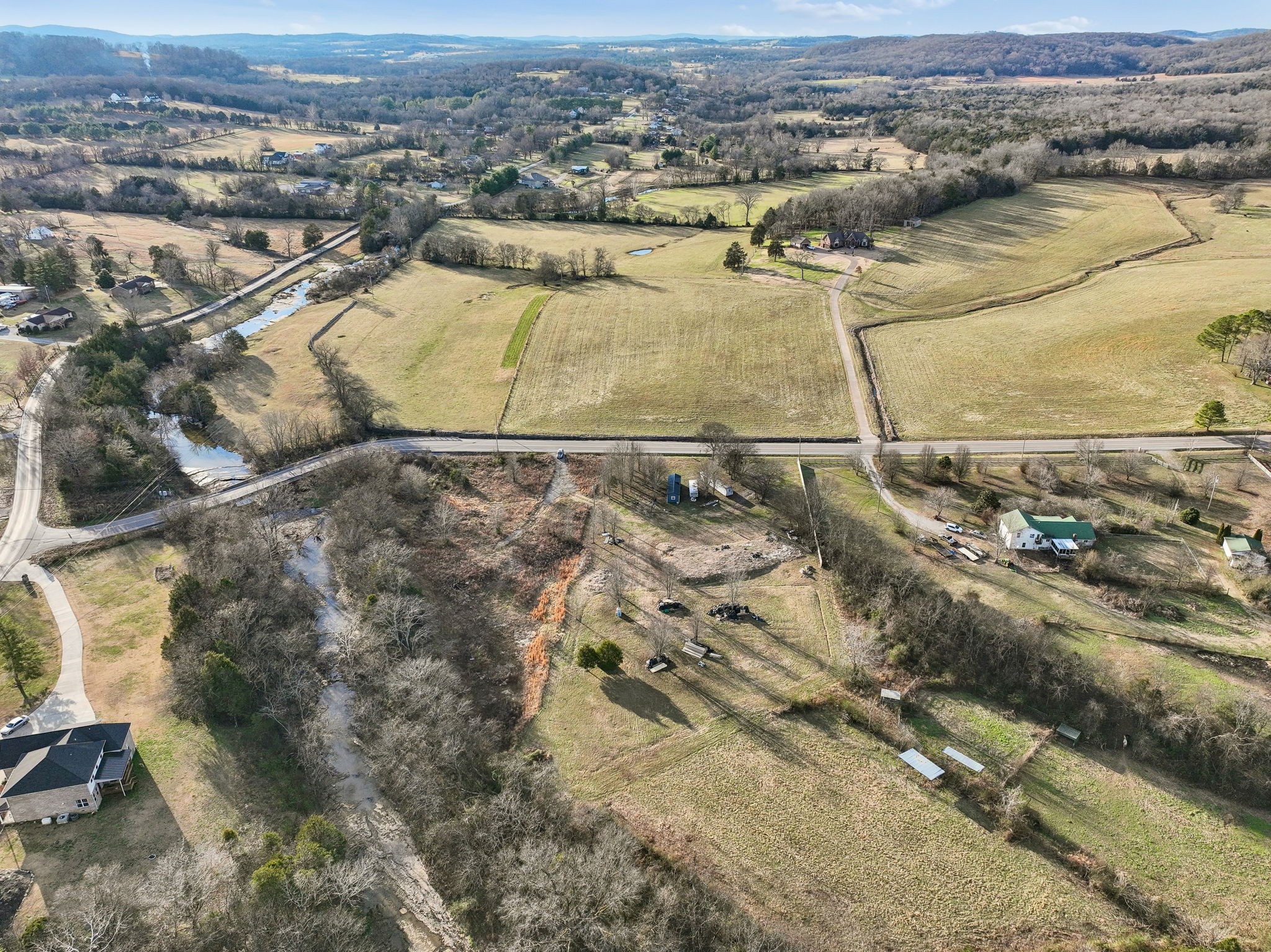 4155 Swindle Hollow Road Lebanon, TN 37090 - Photo 24 of 27 an aerial view of residential houses with outdoor space