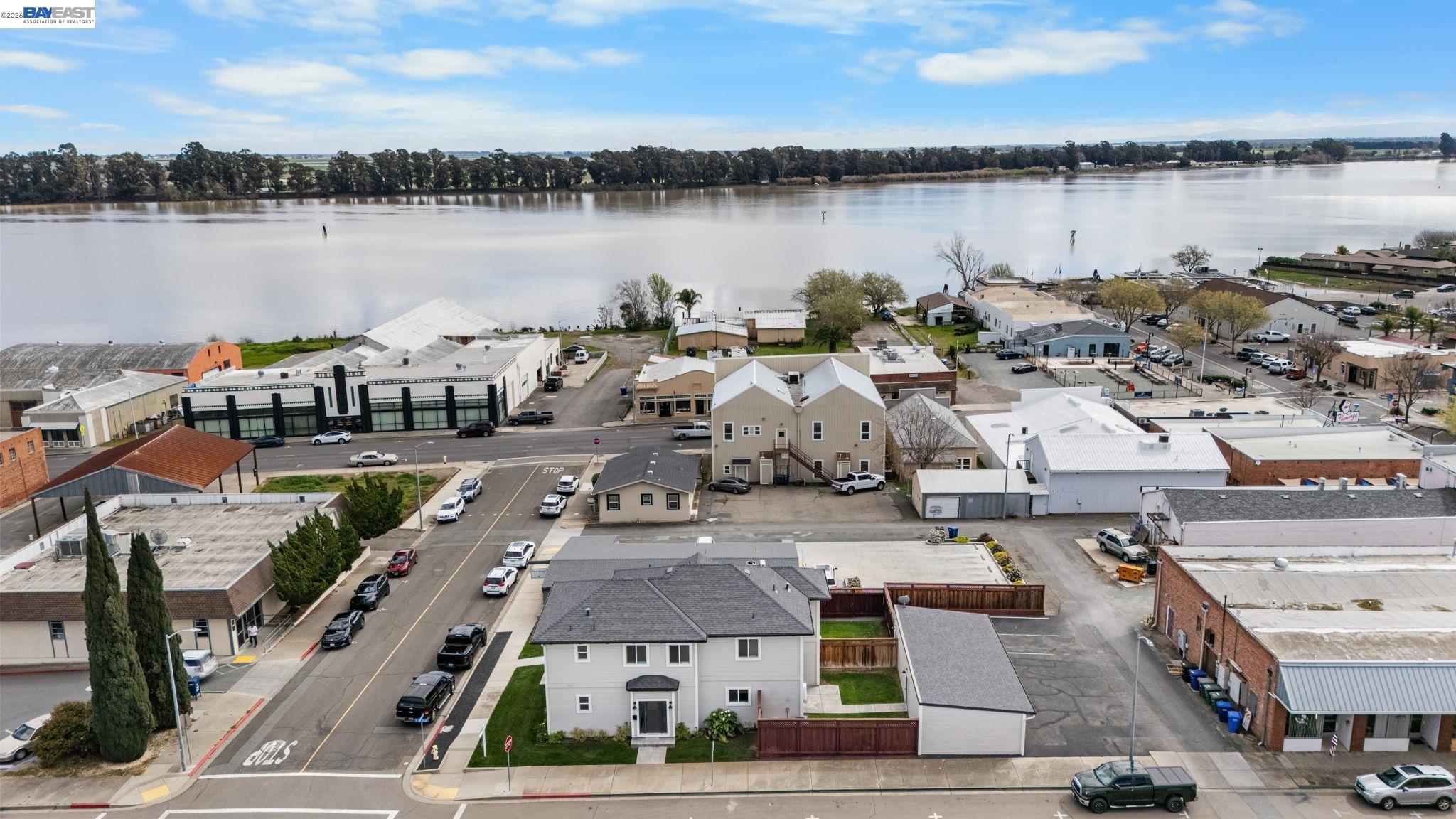 47 North 2nd Street Rio Vista, CA 94571 - Photo 5 of 42 a picture of city view with lake view and boat