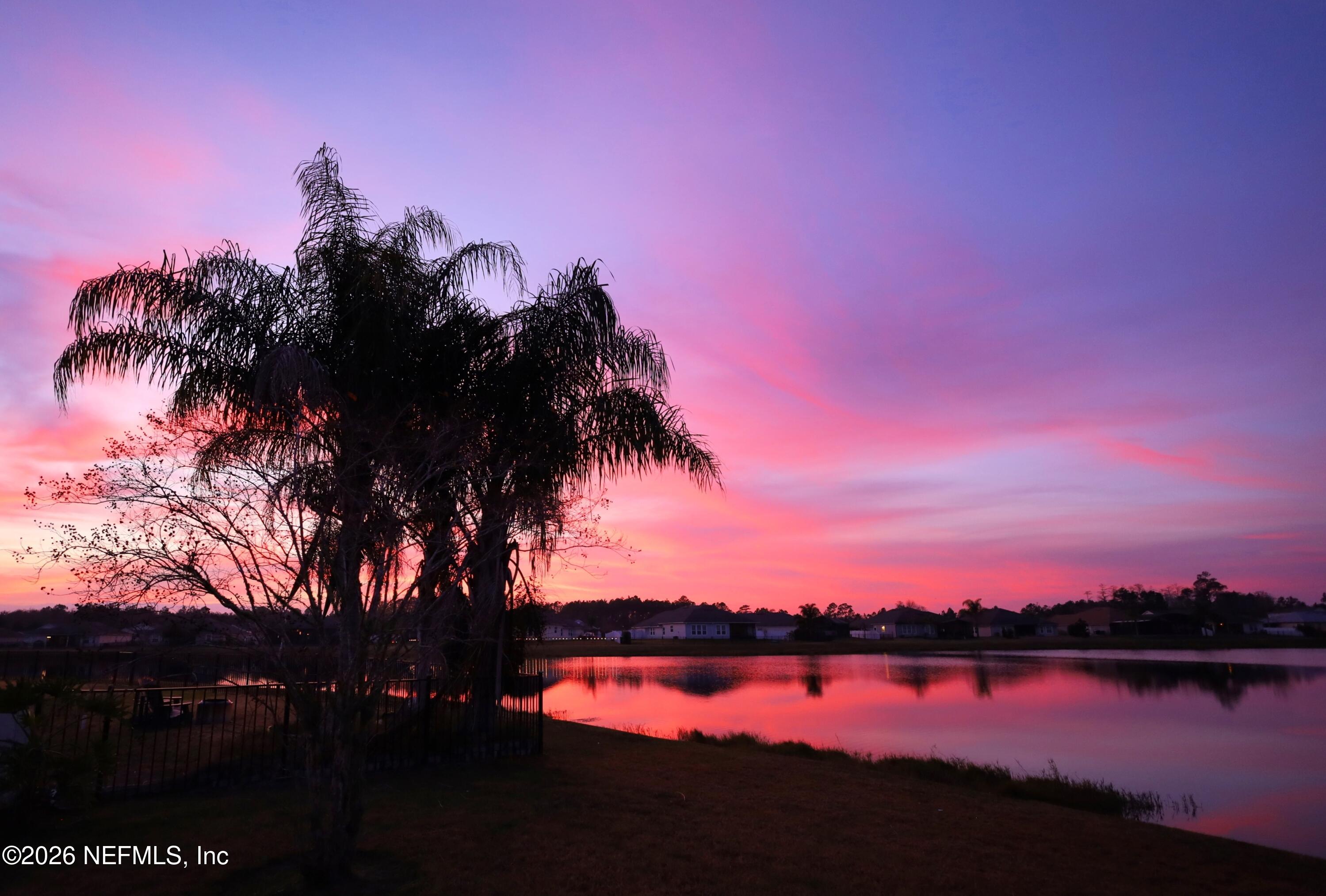 340 Crescent Key Drive St. Augustine, FL 32086 - Photo 22 of 40 Sunset from Patio
