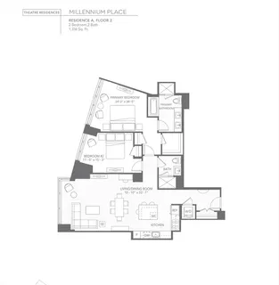 a picture of floor plan