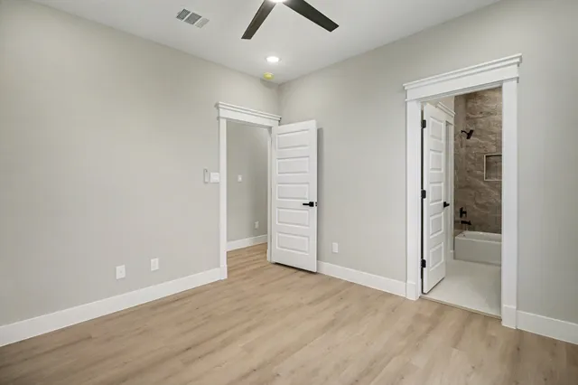 wooden floor in an empty room