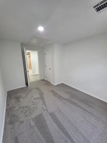 a view of empty room