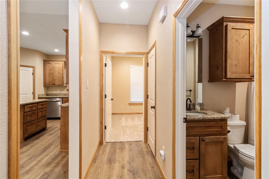 700 High Road Coleman, TX 76834 - Photo 14 of 24 Hallway between guest bedrooms