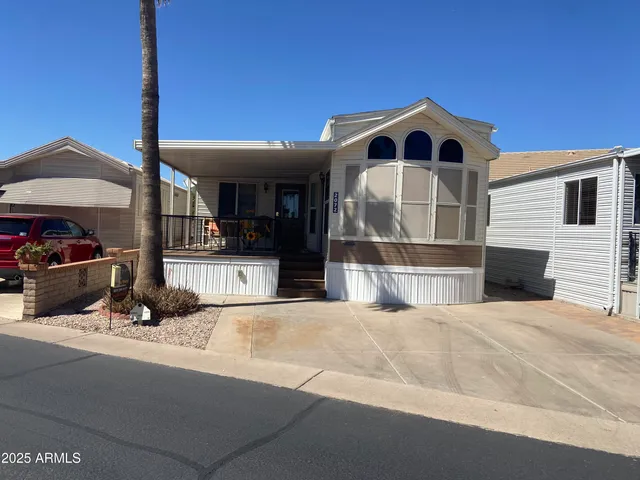a view of a house with a patio