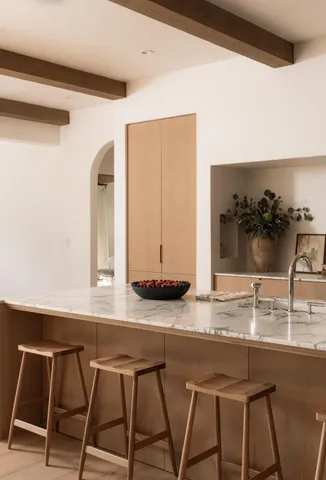 a bedroom with bed and window