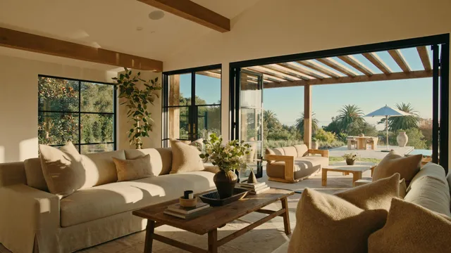 a view of a lake and mountain view