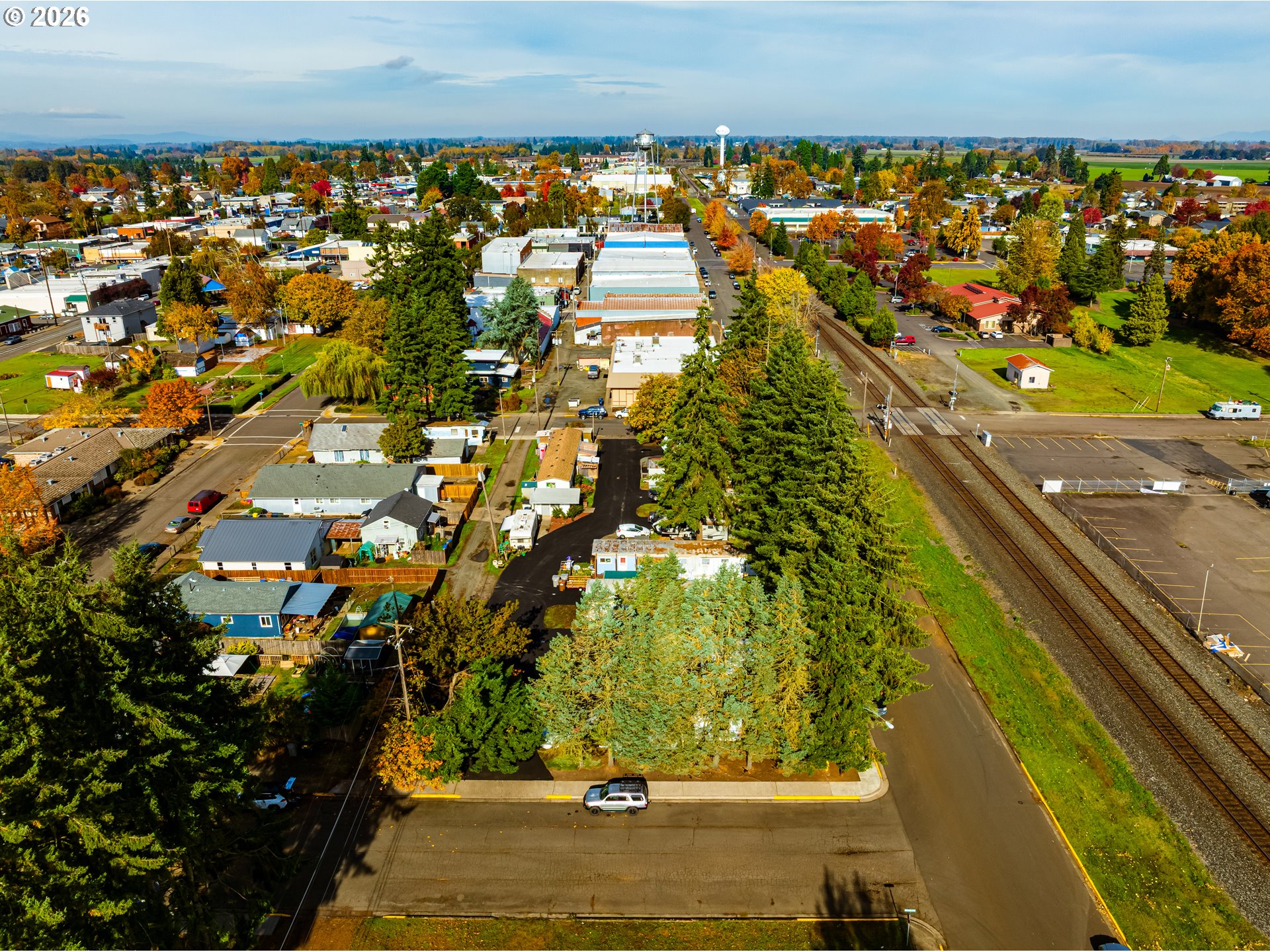 351 Front Street Junction City, OR 97448 - Photo 6 of 29 a view of residential houses with outdoor space