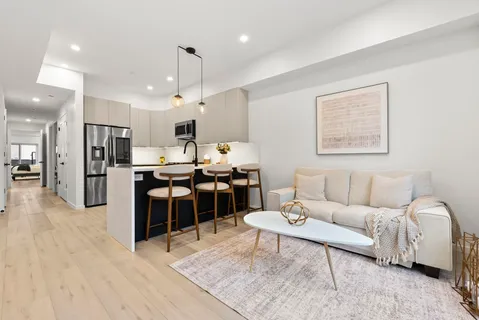 a view of a building with a street