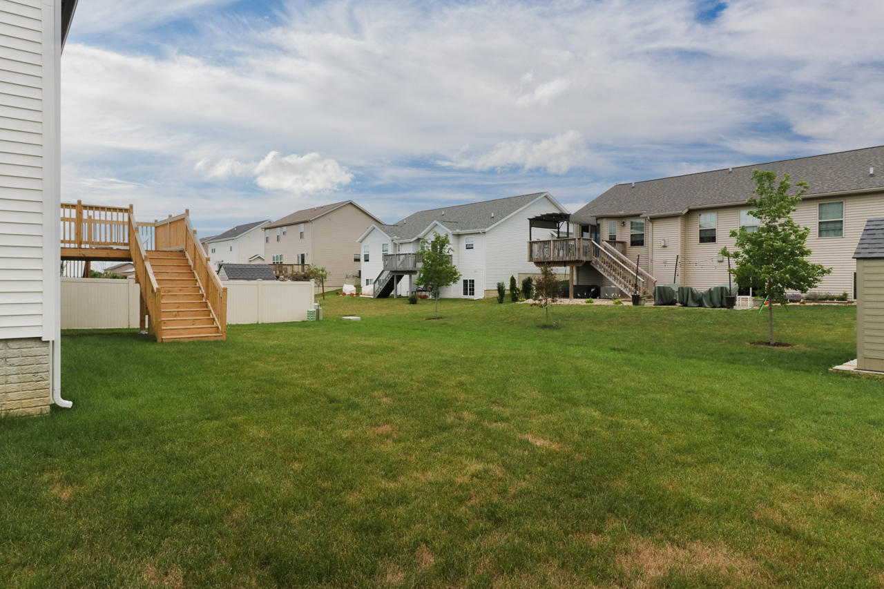 1708 Flagstone Drive Normal, IL 61761 - Photo 34 of 34 a view of a backyard of the house