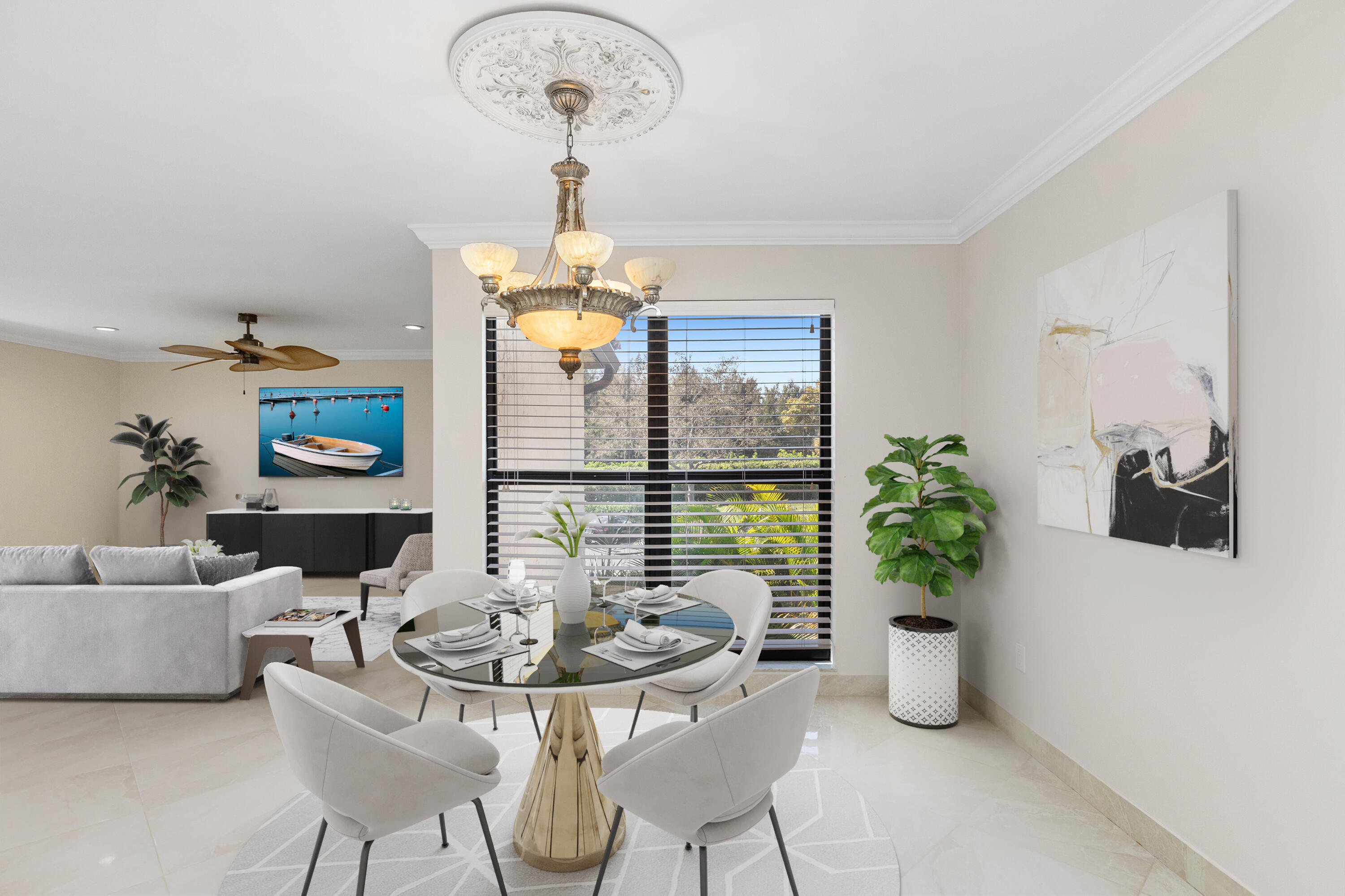 21851 Arriba Real, Unit L Boca Raton, FL 33433 - Photo 15 of 63 Dining area