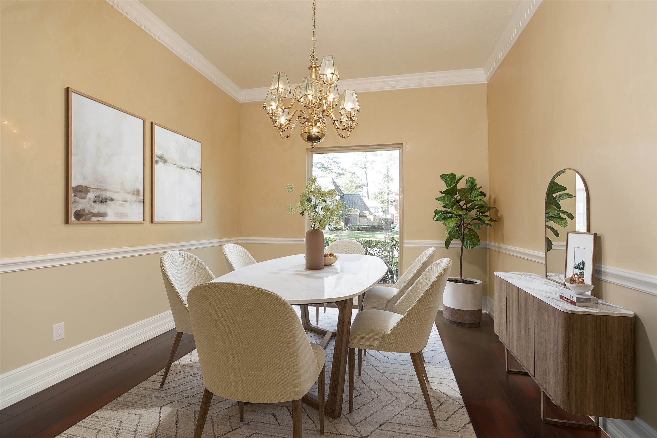 9311 Windrush Drive Spring, TX 77379 - Photo 10 of 50 Virtually Staged dining room.