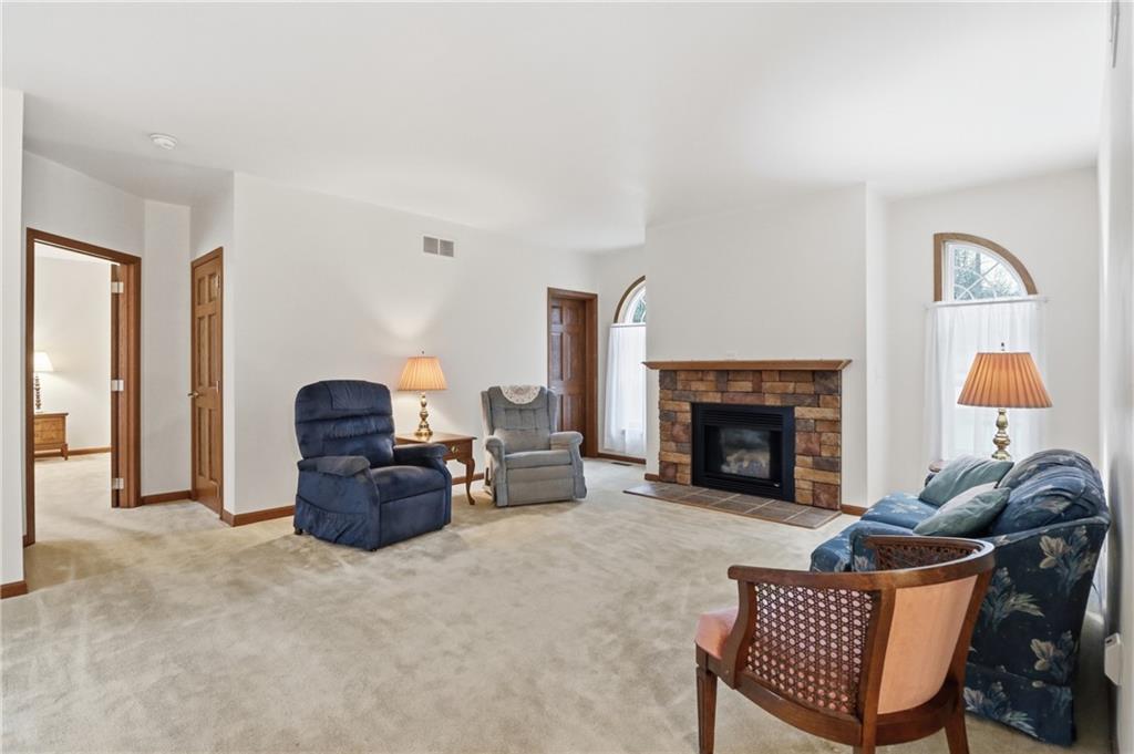 197 Smugglers Road Du Bois, PA 15801 - Photo 13 of 41 a living room with furniture and a fireplace