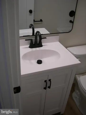 a bathroom with a sink and a toilet