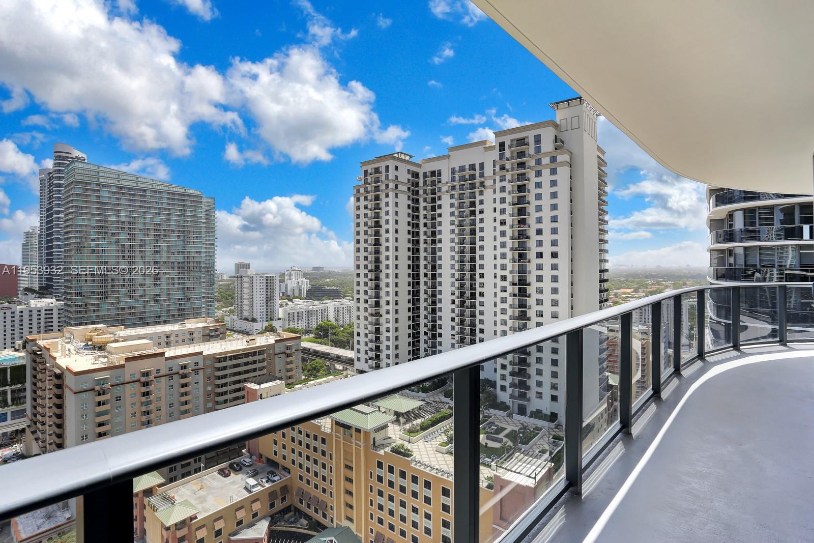 45 Southwest 9th Street, Unit 1806 Miami, FL 33130 - Photo 1 of 61 a view of balcony with city view