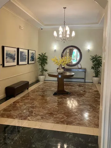 a view of a livingroom with furniture