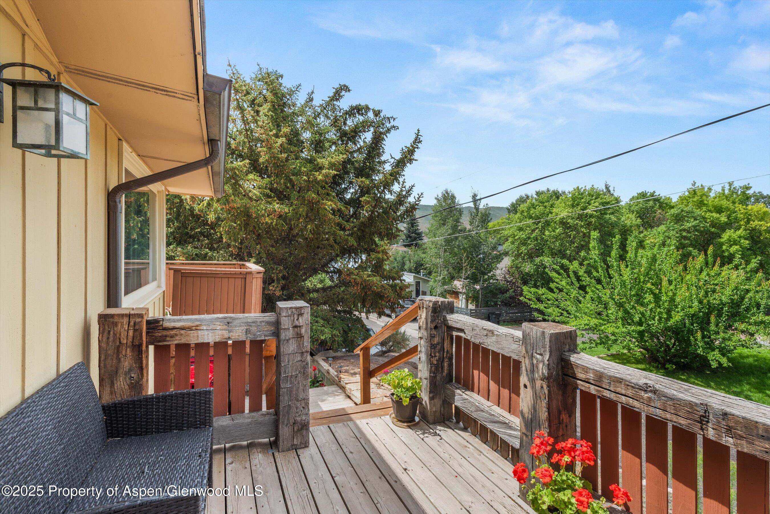 112 Hillside Drive Basalt, CO 81621 - Photo 14 of 28 a view of balcony with furniture