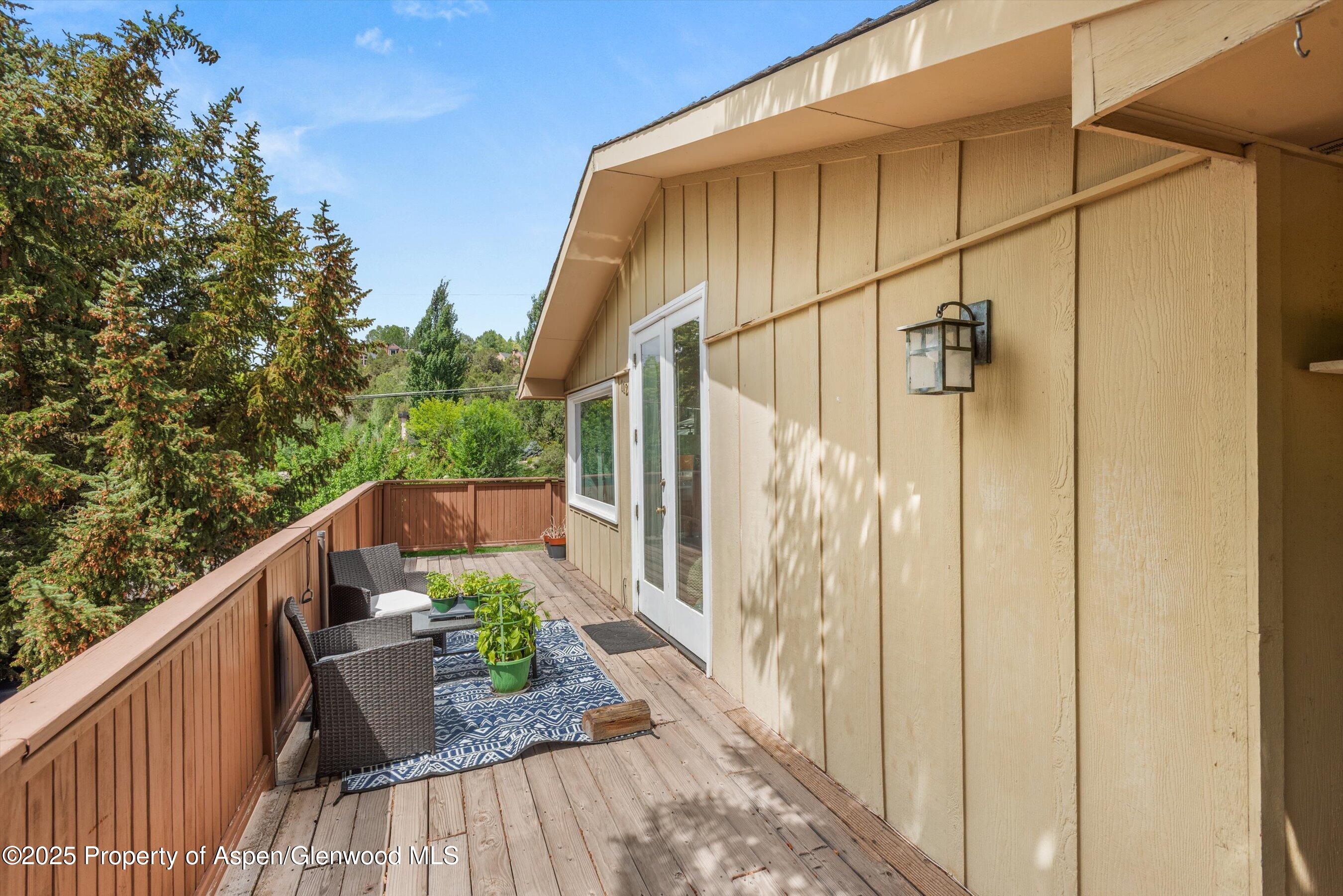 112 Hillside Drive Basalt, CO 81621 - Photo 16 of 28 a view of balcony with furniture