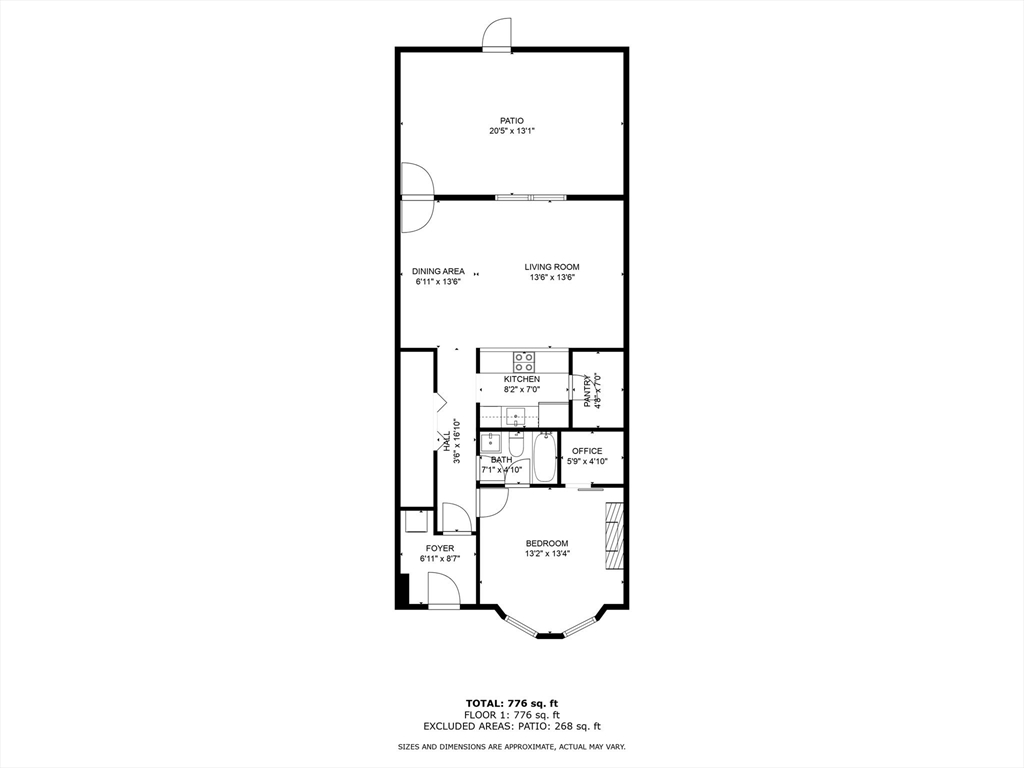 37 East Springfield Street, Unit 1 Boston, MA 02118 - Photo 18 of 18 a picture of a floor plan