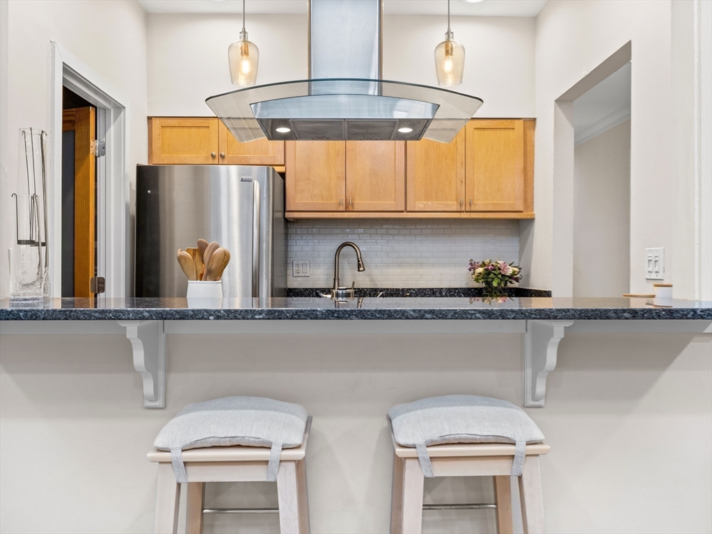 37 East Springfield Street, Unit 1 Boston, MA 02118 - Photo 10 of 18 a kitchen with stainless steel appliances a sink and cabinets