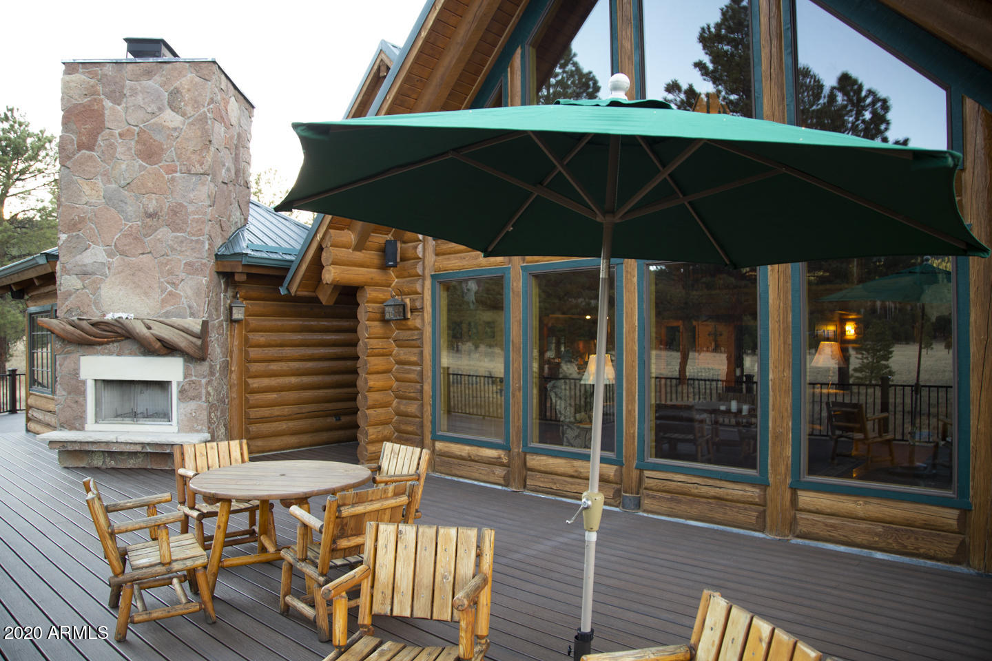 620 County Road, Unit 1325 Greer, AZ 85927 - Photo 57 of 66 Blue Moon Deck & Fire Place