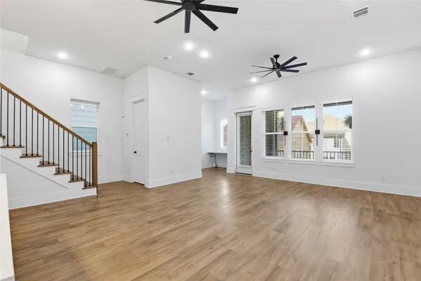 a view of storage and utility room with washer and dryer